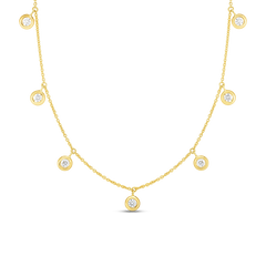 Roberto Coin Seven Diamond Necklace