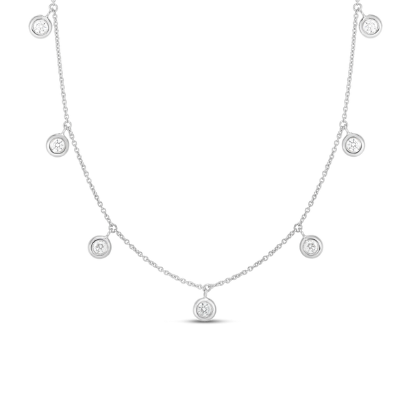 Roberto Coin Seven Diamond Necklace