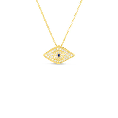 Roberto Coin Evil Eye Blue Sapphire Necklace - Roberto Coin product