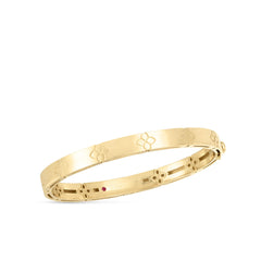 Roberto Coin Love In Verona Medium  Flower Bangle