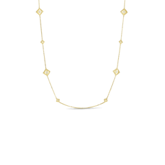Roberto Coin Palazzo Ducale Diamond Station Necklace