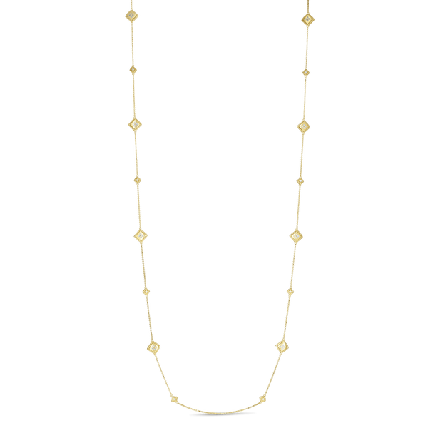 Roberto Coin Palazzo Ducale Diamond Station Necklace