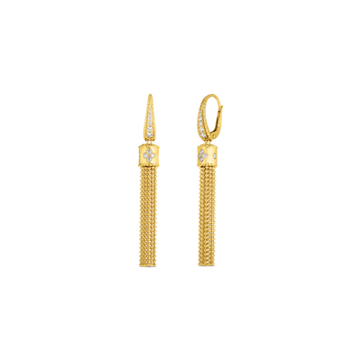 Roberto Coin Princess Diamond Tassel Earrings - Roberto Coin product