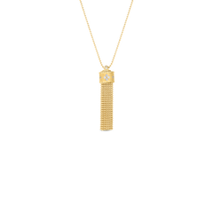 Roberto Coin Princess Diamond Tassel Necklace