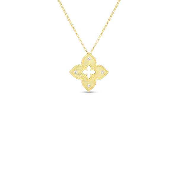 Roberto Coin Venetian Princess Flower Necklace