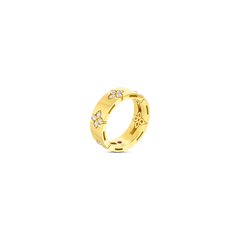 Roberto Coin Verona Diamond Flower Ring