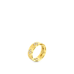 Roberto Coin Verona Diamond Flower Ring