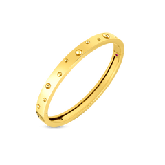 Roberto Coin Pois Moi Luna Diamond Bangle