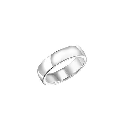 Roll Edge Carved Men's Wedding Band - Private Label product