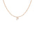 EF Collection Diamond Initial Charm in Yellow gold