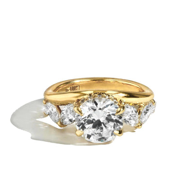 Robert Pelliccia Marquise Bloom Hidden Halo Engagement Ring Setting - Robert Pelliccia product