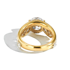 Robert Pelliccia Marquise Bloom Hidden Halo Engagement Ring Setting