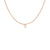 EF Collection Diamond Initial Charm in Yellow gold
