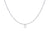 EF Collection Diamond Initial Charm in Yellow gold