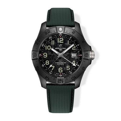Breitling Avenger Automatic GMT Night Mission Carbon Fiber Dial - 44mm - Breitling product