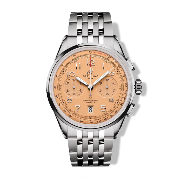 Breitling Premier B01 Chronograph Salmon Dial - 42mm