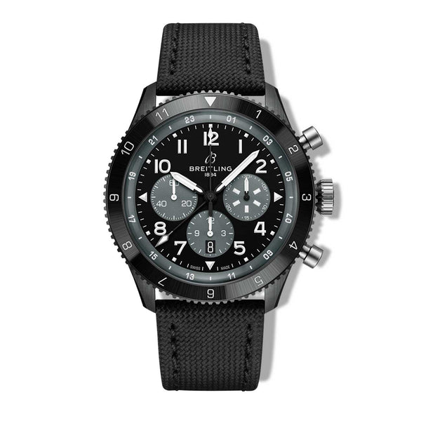 BREITLING Super AVI Mosquito Watch Night Fighter, GMT Chronograph