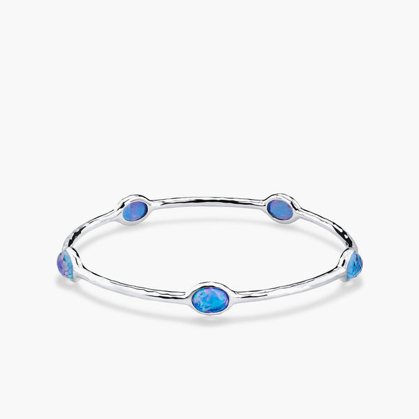 Ippolita Rock Candy 5-Stone Sterling Silver Bangle Bracelet