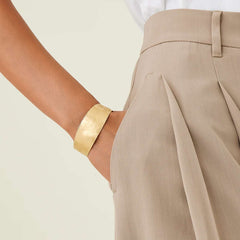 Marco Bicego Lunaria 18K Yellow Gold Wide Bangle