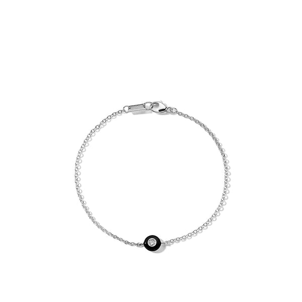 Ippolita Carnevale Stardust Black Ceramic Chain Bracelet