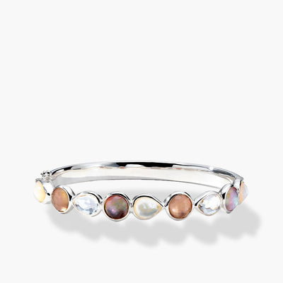 Ippolita Rock Candy Sabbia Stone Row Hinged Bangle - Ippolita product
