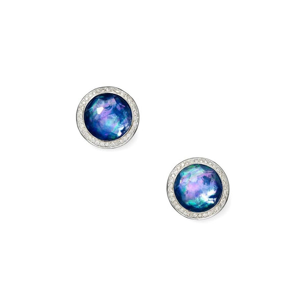 Ippolita Lollipop Lapis Triplet Stud Earrings