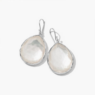Ippolita Rock Candy Large Mother of Pearl Teardrop Earrings in Sterling Silver - Ippolita product