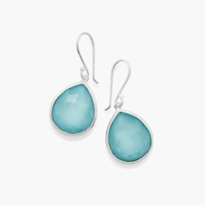 Ippolita Rock Candy Teeny Turquoise Teardrop Earrings in Sterling Silver - Ippolita product