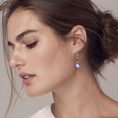 Ippolita Lollipop Three Stone Eclipse Blue Dangle Earrings