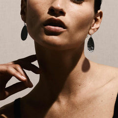 Ippolita Classico Crinkle Medium Teardrop Earrings