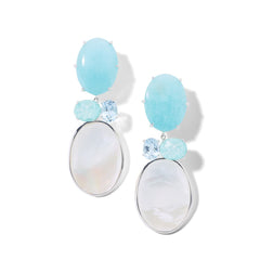 Ippolita Rock Candy 4 Stone Drop Silver Earrings