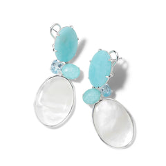 Ippolita Rock Candy 4 Stone Drop Silver Earrings