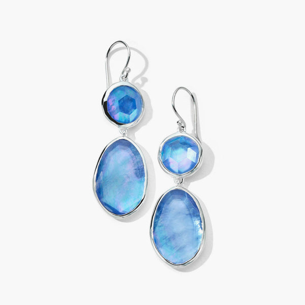 Ippolita Rock Candy Large Mixed-Cut Snowman Earrings