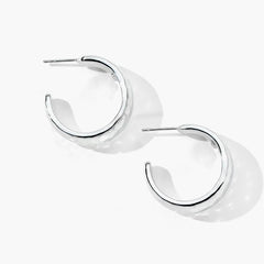 Ippolita Classico #2 Small Huggie Hammered Hoop Earrings