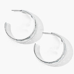 Ippolita Classico #3 Medium Hammered Hoop Earrings