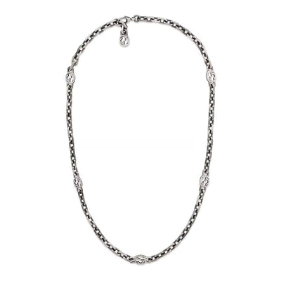 Gucci Interlocking Silver 20" Chain Necklace - Gucci product