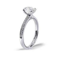Verragio Renaissance Oval Pave Engagement Ring Setting
