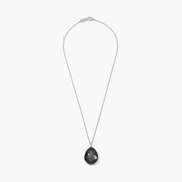 Ippolita Rock Candy Hematite Teardrop Necklace