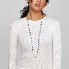 Ippolita Lollipop Lollitini Long Silver Lavanda Necklace