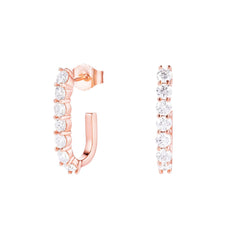 Carbon &amp; Hyde Sparkler Pin Diamond Earrings