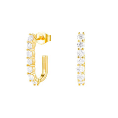 Carbon &amp; Hyde Sparkler Pin Diamond Earrings