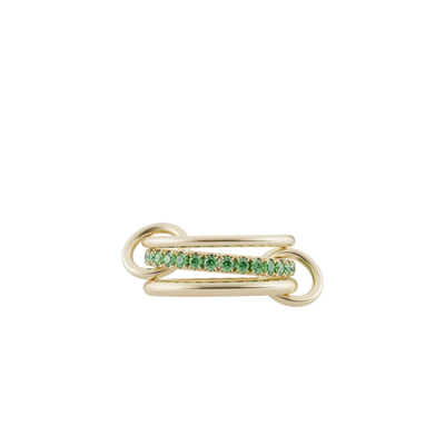 Spinelli Kilcollin Petunia Yellow Gold Emerald Ring - Spinelli Kilcollin product