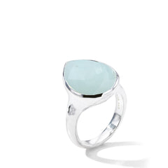 Ippolita Rock Candy Medium Blue Quartz Teardrop Ring