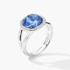 Ippolita Lollipop Sodalite Ring with Diamonds