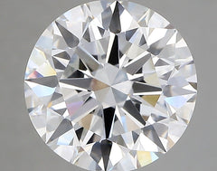 Diamond Lab Grown Round 4.04ct VVS2