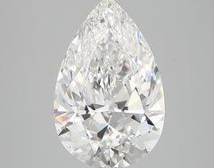 Diamond Lab Grown Pear 4.15ct VVS2