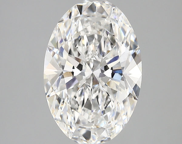 Diamond Lab Grown Oval 3.43ct VVS2