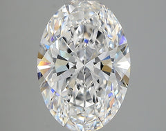 Diamond Lab Grown Oval 3.02ct VVS2