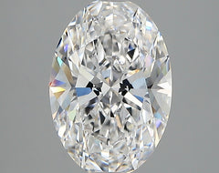 Diamond Lab Grown Oval 2.40ct VVS1