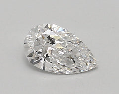 Diamond Lab Grown Pear 0.62ct VVS2